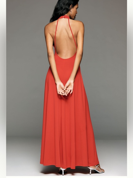 Anthropologie Dresses & Skirts - NWT Anthropologie Halter Open Back Maxi S